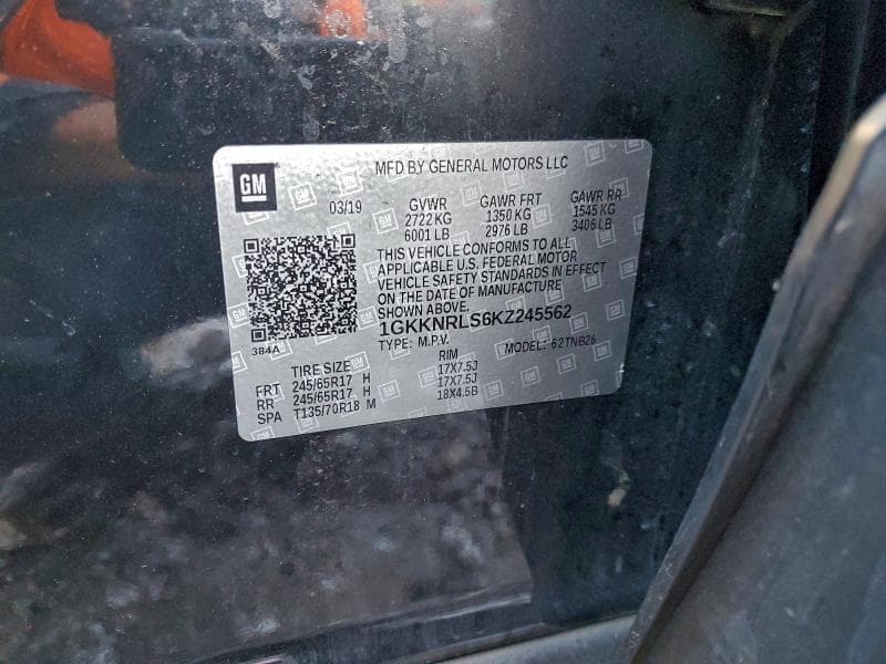 2019 GMC ACADIA SLE 14