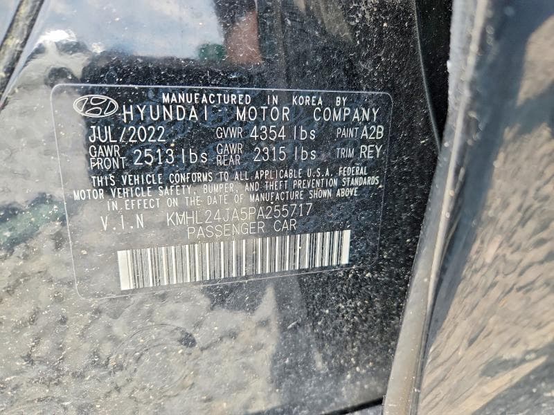 2023 HYUNDAI SONATA SE SE 12
