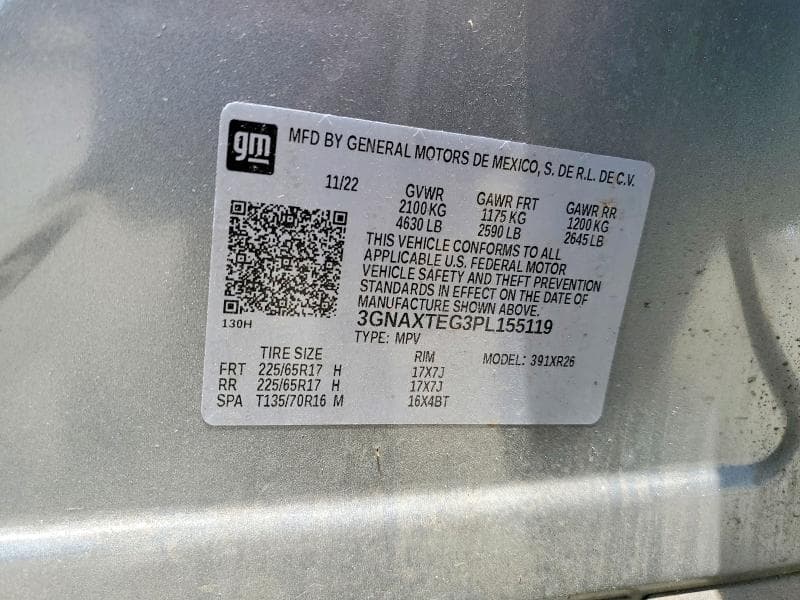 2023 CHEVROLET EQUINOX LT 13