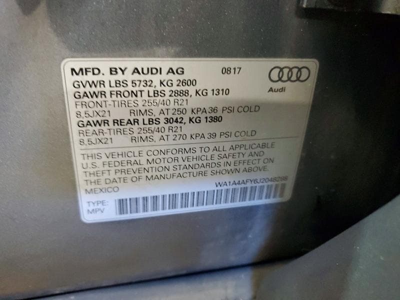 2018 AUDI SQ5 PREMIUM PLUS PREMIUM PLUS 13