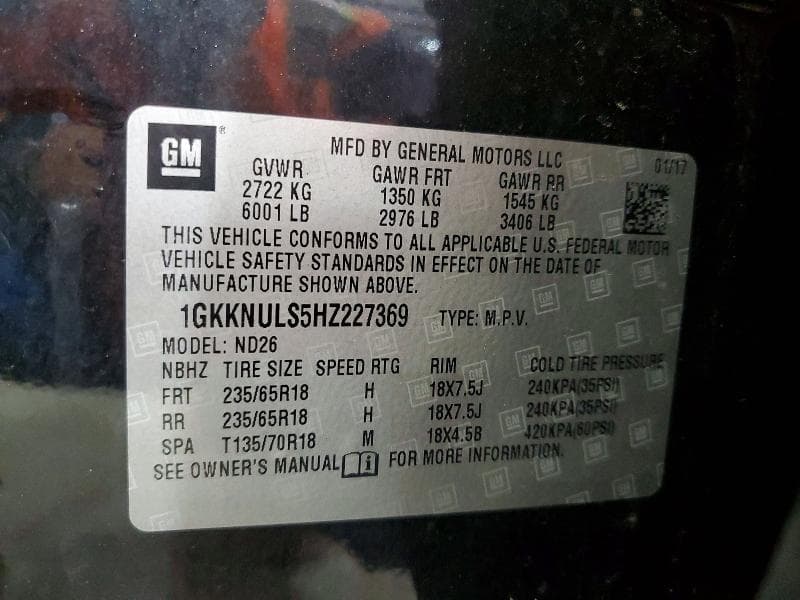 2017 GMC ACADIA SLT-1 SLT-1 13