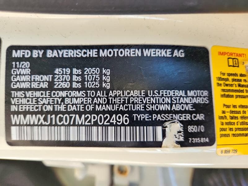 2021 MINI COOPER S CLUBMAN ALL4 12