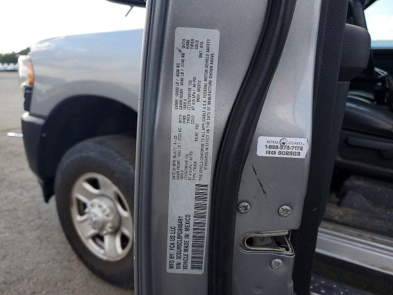 2023 RAM 2500 TRADESMAN TRADESMAN 12