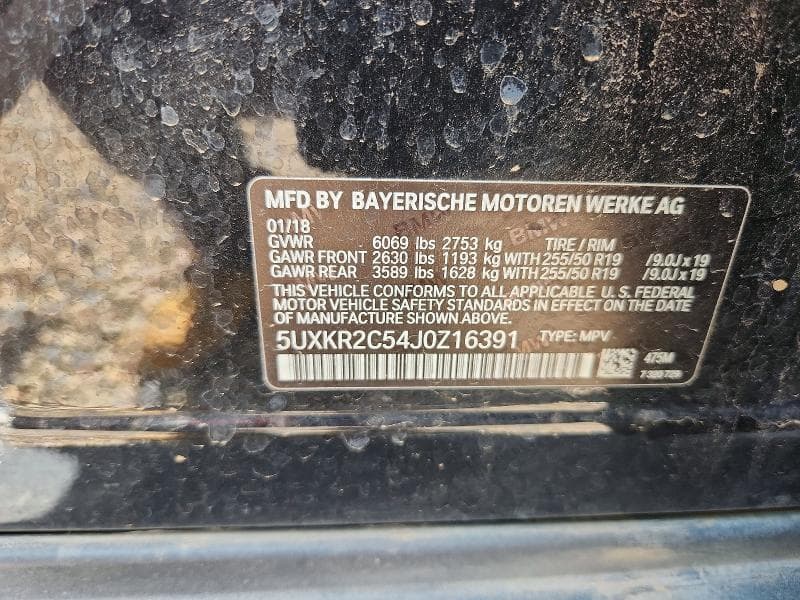 2018 BMW X5 SDRIVE35I 14