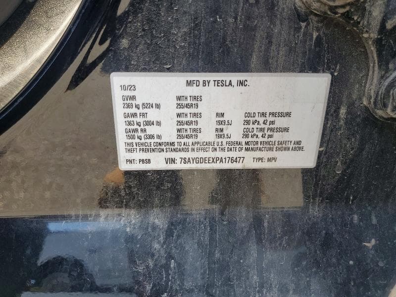 2023 TESLA MODEL Y 12