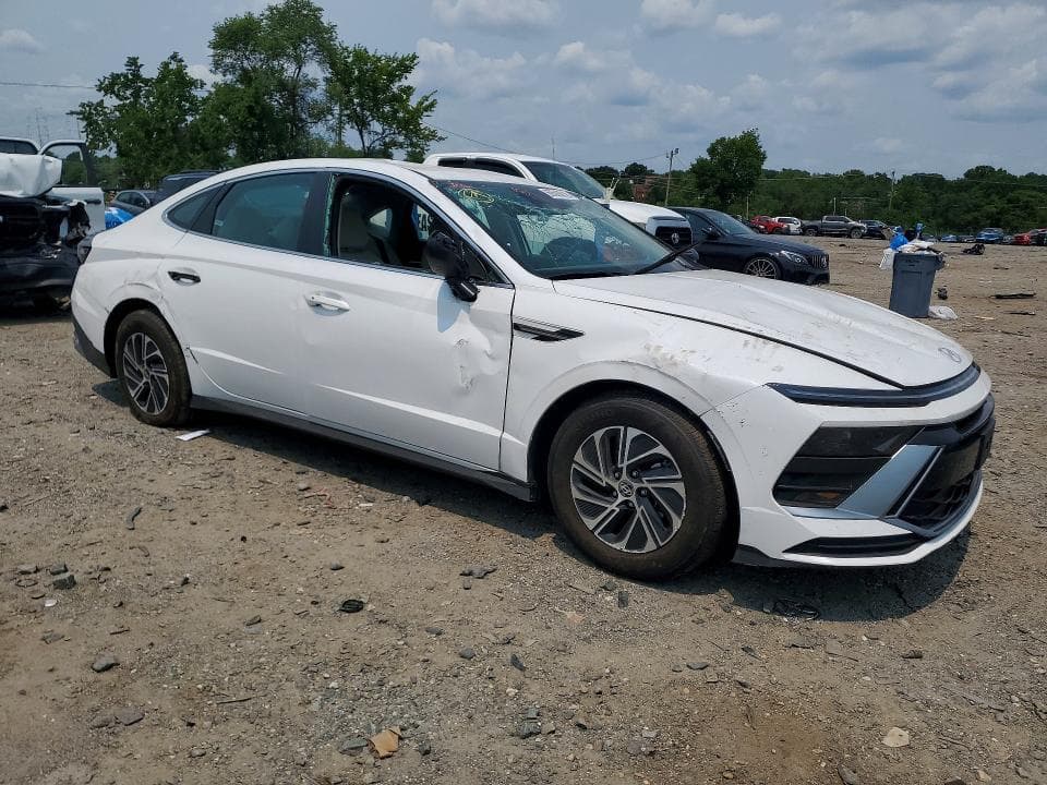 2026 HYUNDAI SONATA HYBRID BLUE BLUE 4