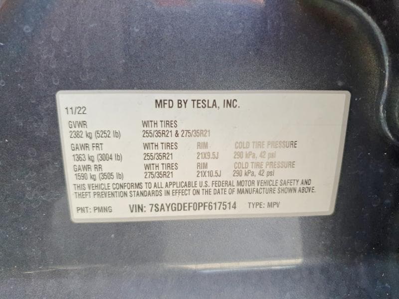 2023 TESLA MODEL Y 13