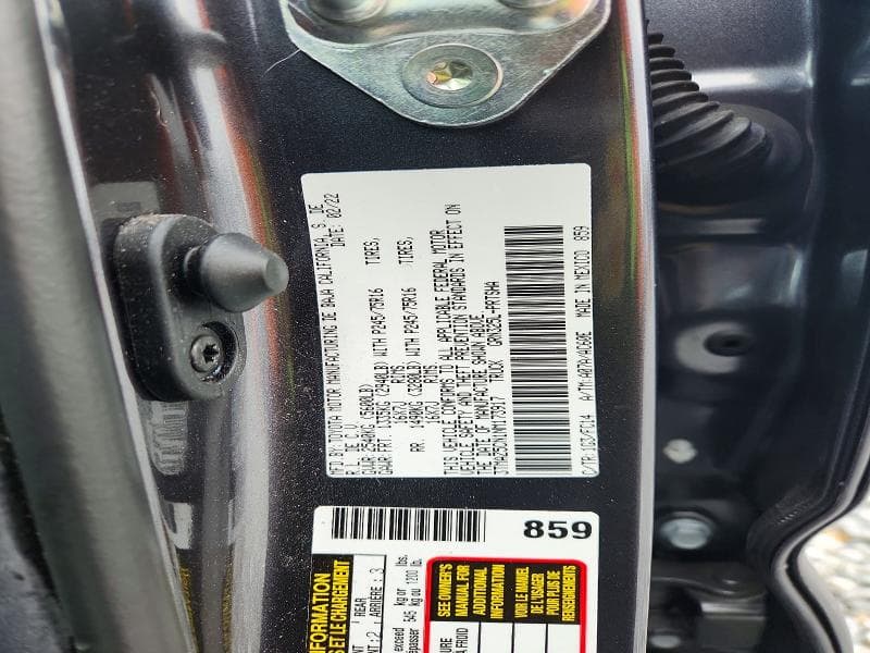 2022 TOYOTA TACOMA SR5 V6 SR5 V6 12
