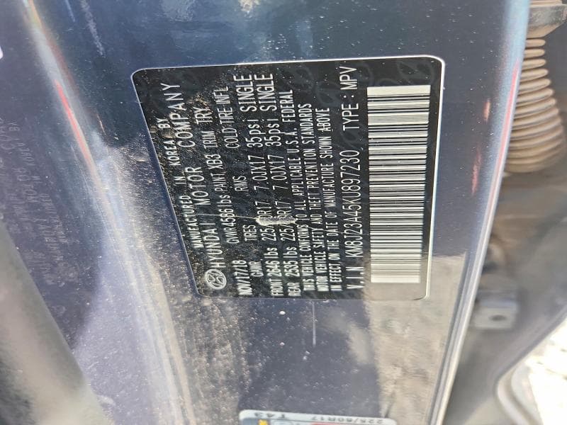 2019 HYUNDAI TUCSON SE SE 13