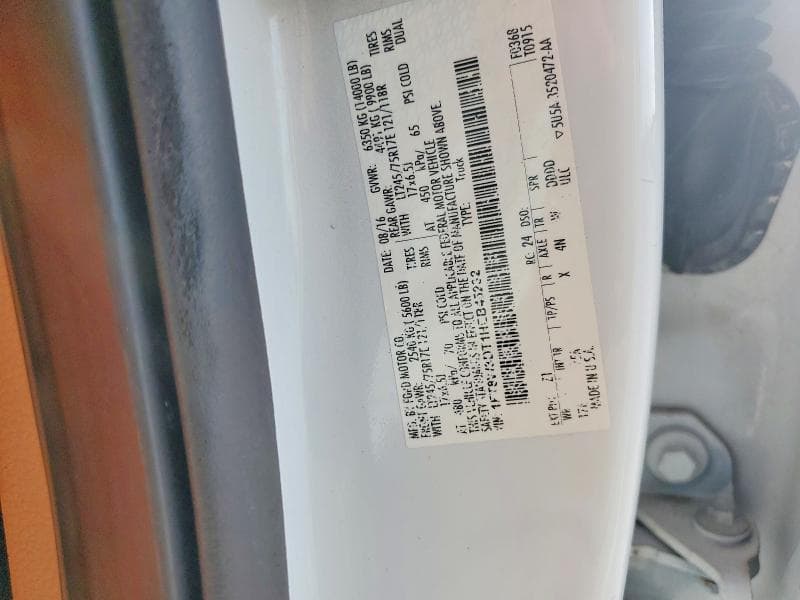2017 FORD F350 SUPER DUTY 13