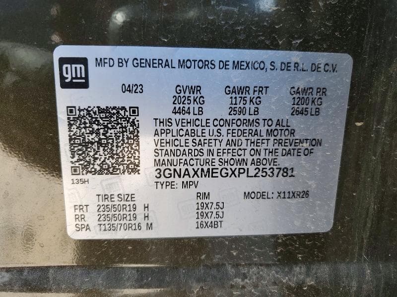 2023 CHEVROLET EQUINOX RS 13