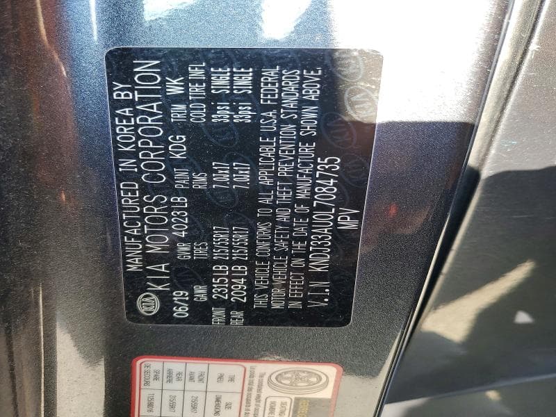 2020 KIA SOUL EX 13