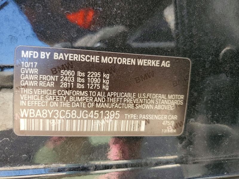 2018 BMW 340 XIGT 12