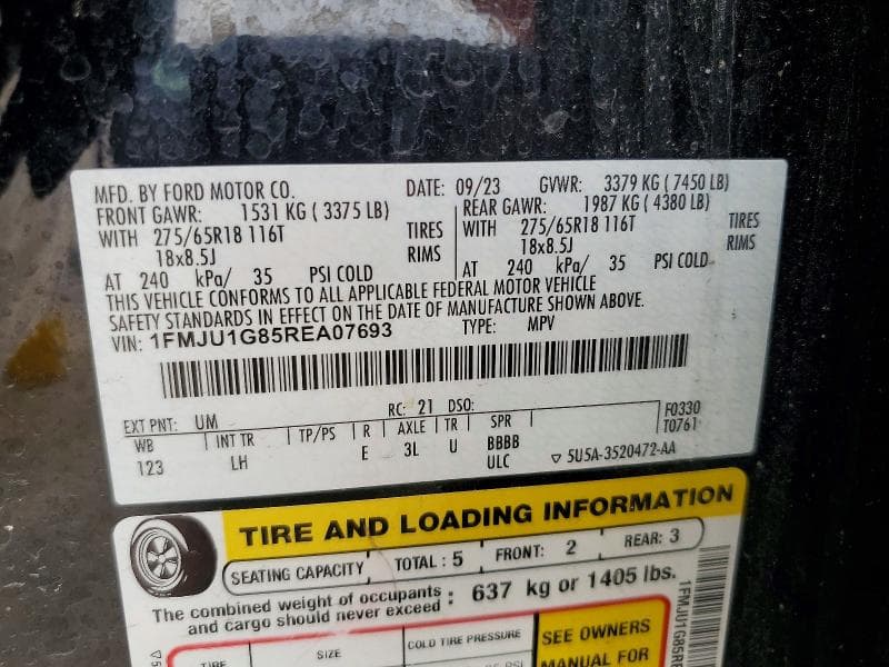 2024 FORD EXPEDITION XL 13