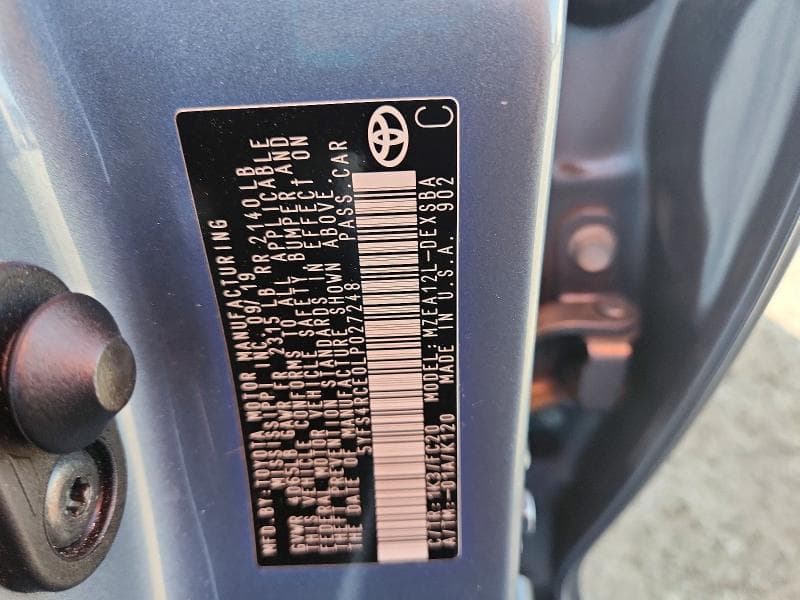 2020 TOYOTA COROLLA SE 13