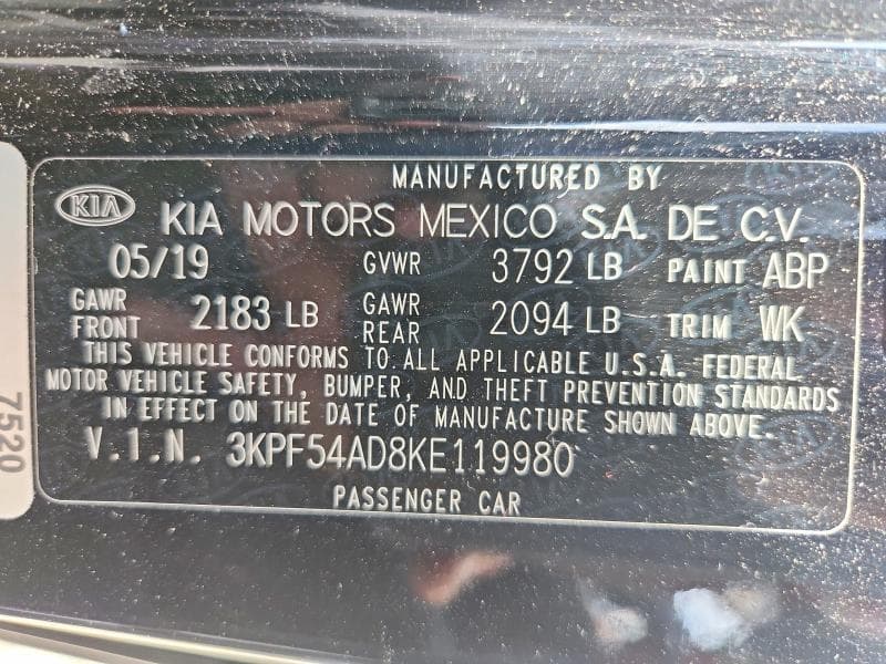2019 KIA FORTE EX 13