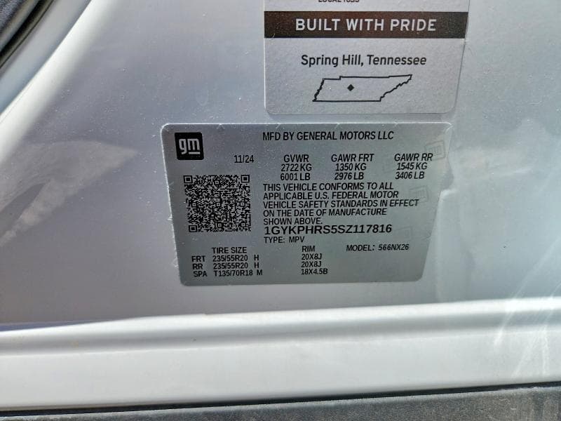 2025 CADILLAC XT6 SPORT PLATINUM 13