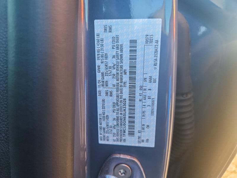 2025 FORD ESCAPE ACTIVE 12