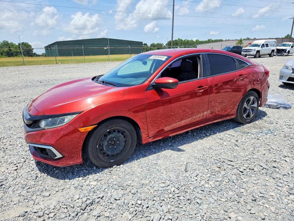 2019 HONDA CIVIC LX - 1