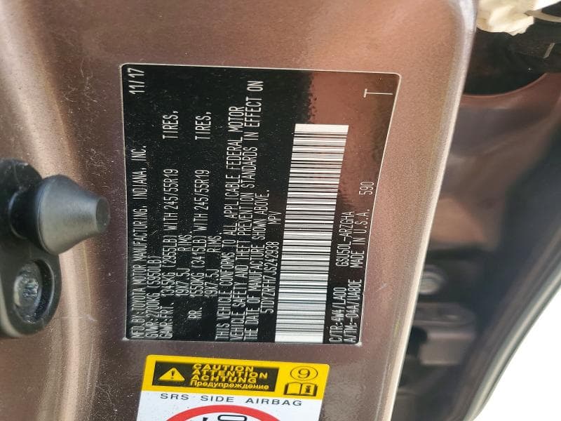 2018 TOYOTA HIGHLANDER LIMITED LIMITED 13