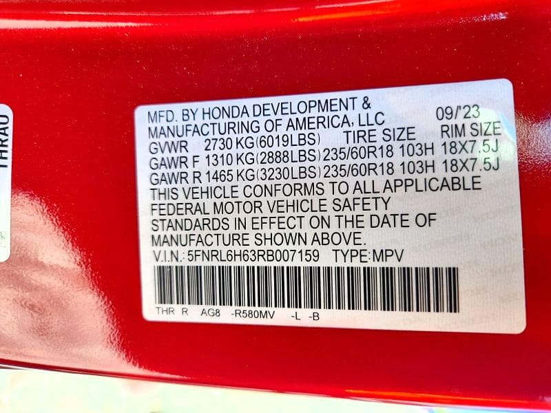 2024 HONDA ODYSSEY EXL EXL 13