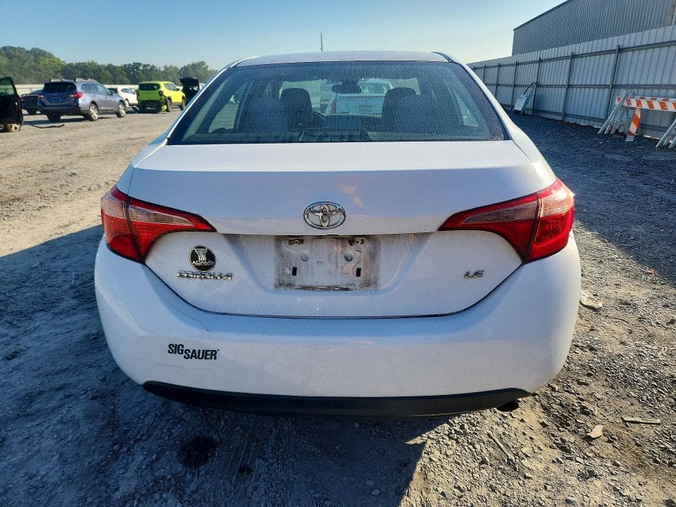 2017 TOYOTA COROLLA LE 6