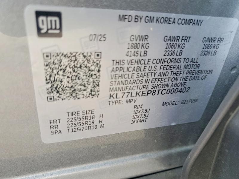 2026 CHEVROLET TRAX ACTIV 12