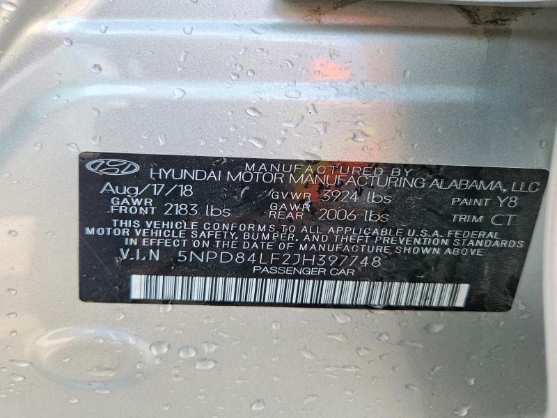 2018 HYUNDAI ELANTRA VALUE EDITION VALUE EDITION 13