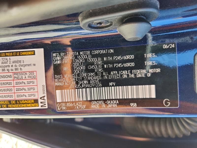 2024 TOYOTA 4RUNNER LIMITED 13