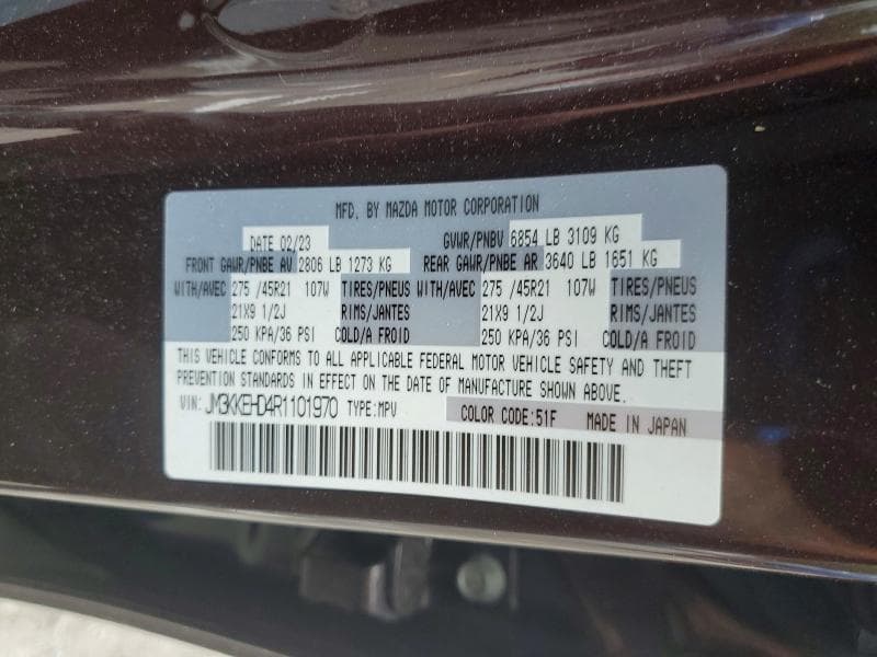 2024 MAZDA CX-90 PREMIUM PLUS 14