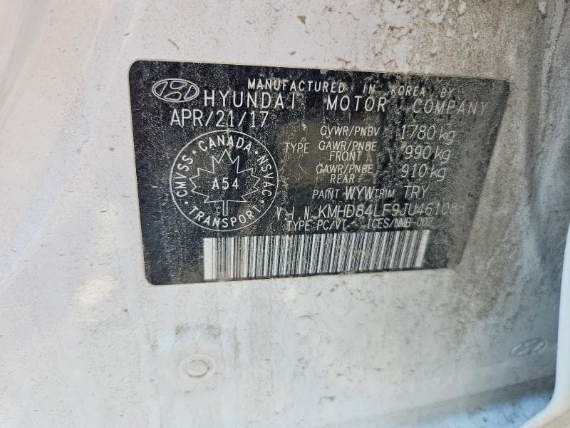 2018 HYUNDAI ELANTRA SEL SEL 13