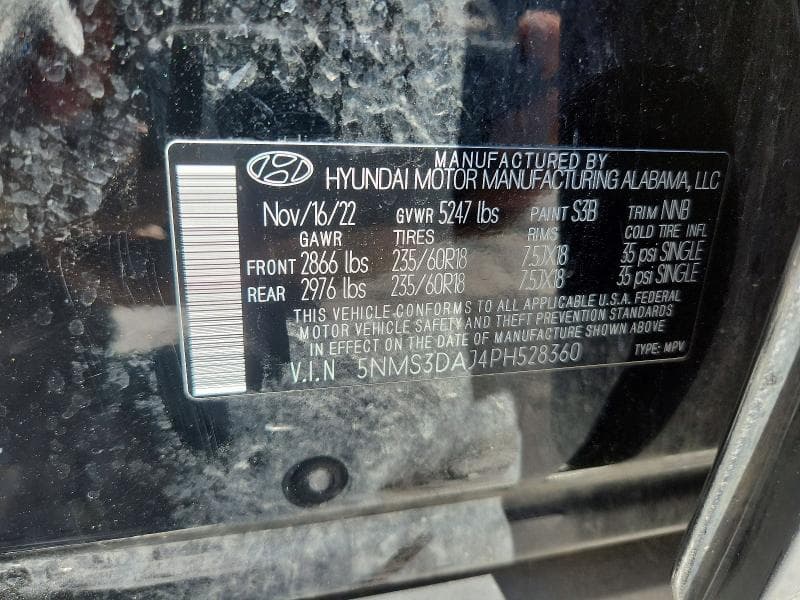 2023 HYUNDAI SANTA FE SEL PREMIUM 13