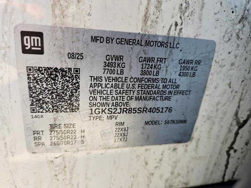 2025 GMC YUKON XL DENALI DENALI 12