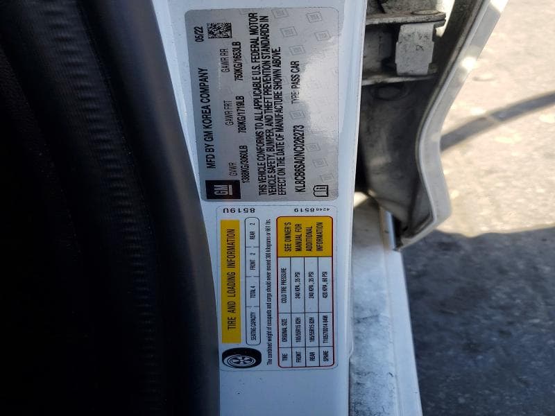 2022 CHEVROLET SPARK LS 13
