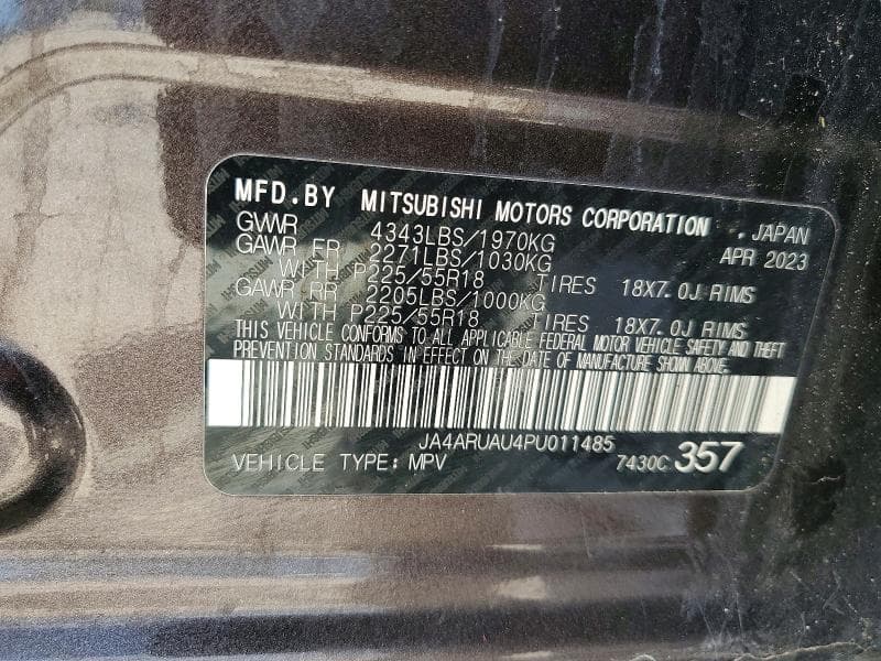2023 MITSUBISHI OUTLANDER SPORT S/SE S/SE 13