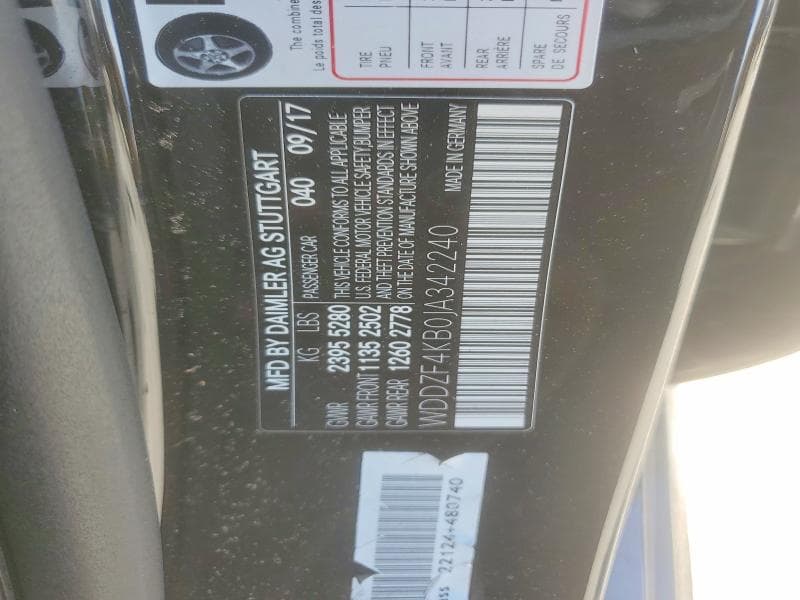 2018 MERCEDES-BENZ E 300 4MATIC 12