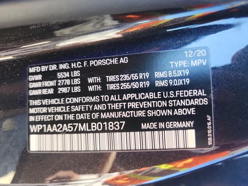2021 PORSCHE MACAN 14
