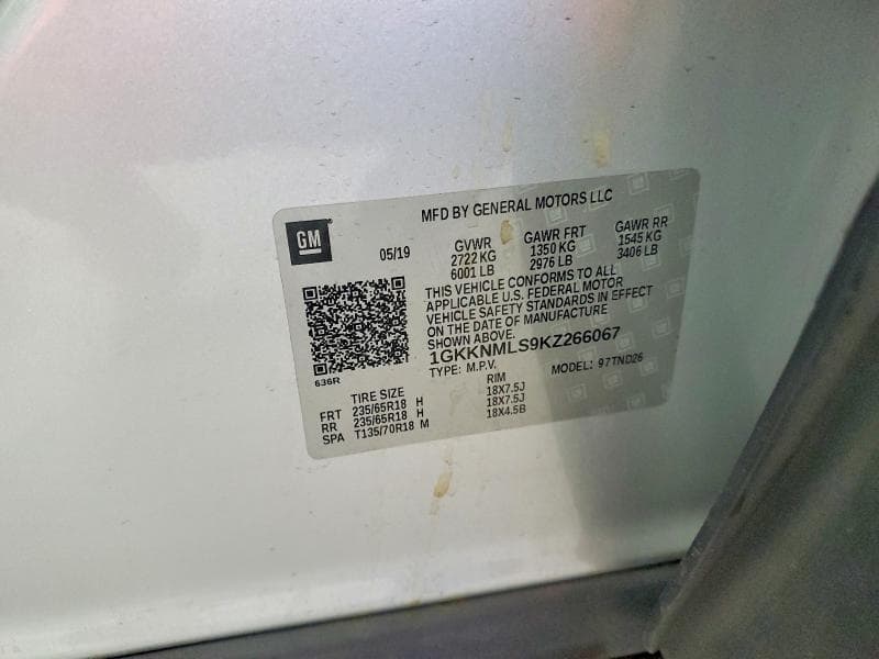 2019 GMC ACADIA SLT-1 13