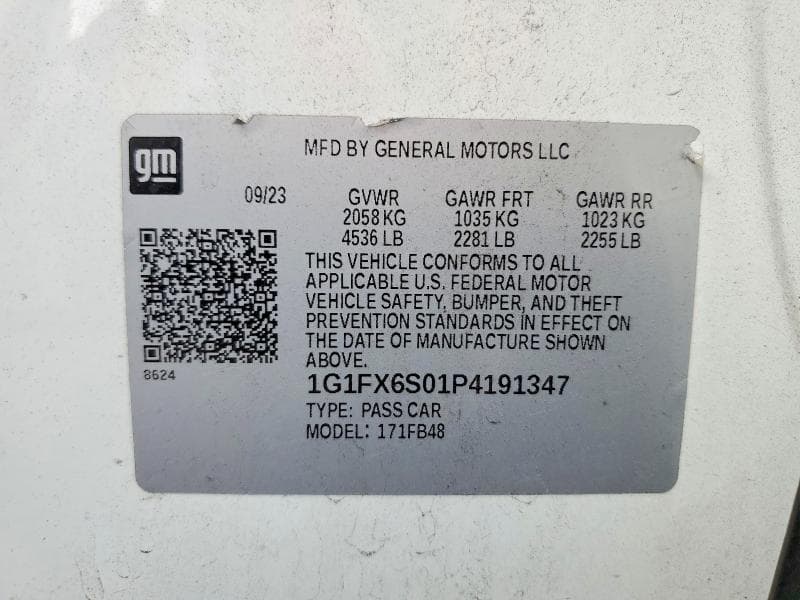 2023 CHEVROLET BOLT EV 2LT 13