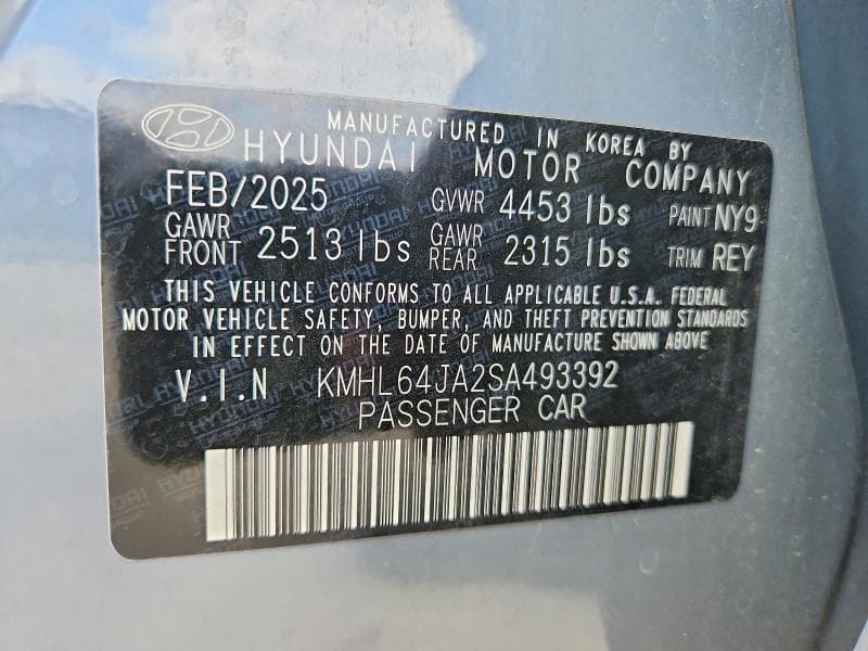 2025 HYUNDAI SONATA SEL 13