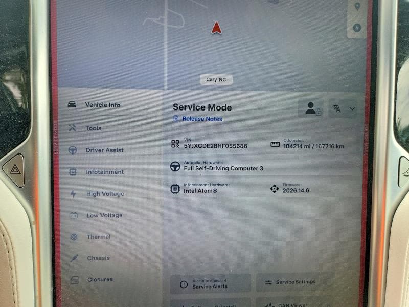 2017 TESLA MODEL X 9