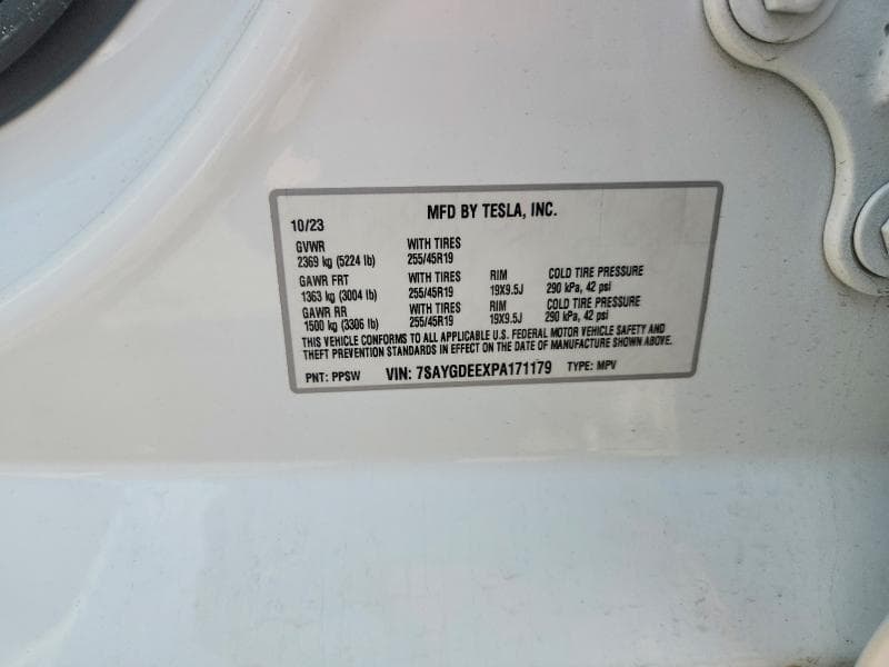 2023 TESLA MODEL Y 12