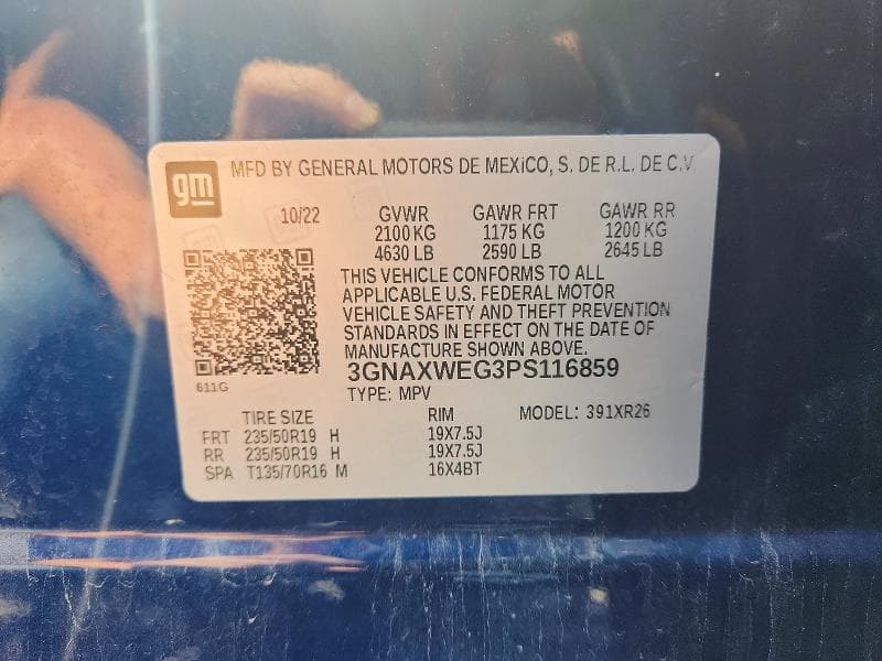 2023 CHEVROLET EQUINOX RS 13