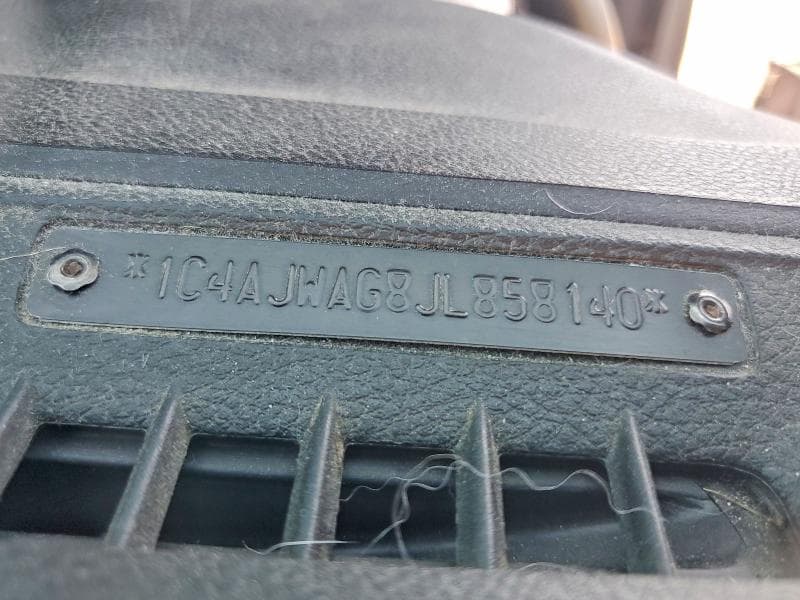 2018 JEEP WRANGLER SPORT 12