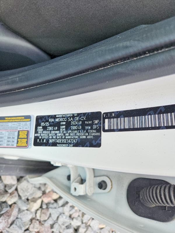 2025 KIA K4 LX 12