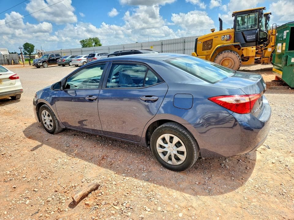 2017 TOYOTA COROLLA L 2