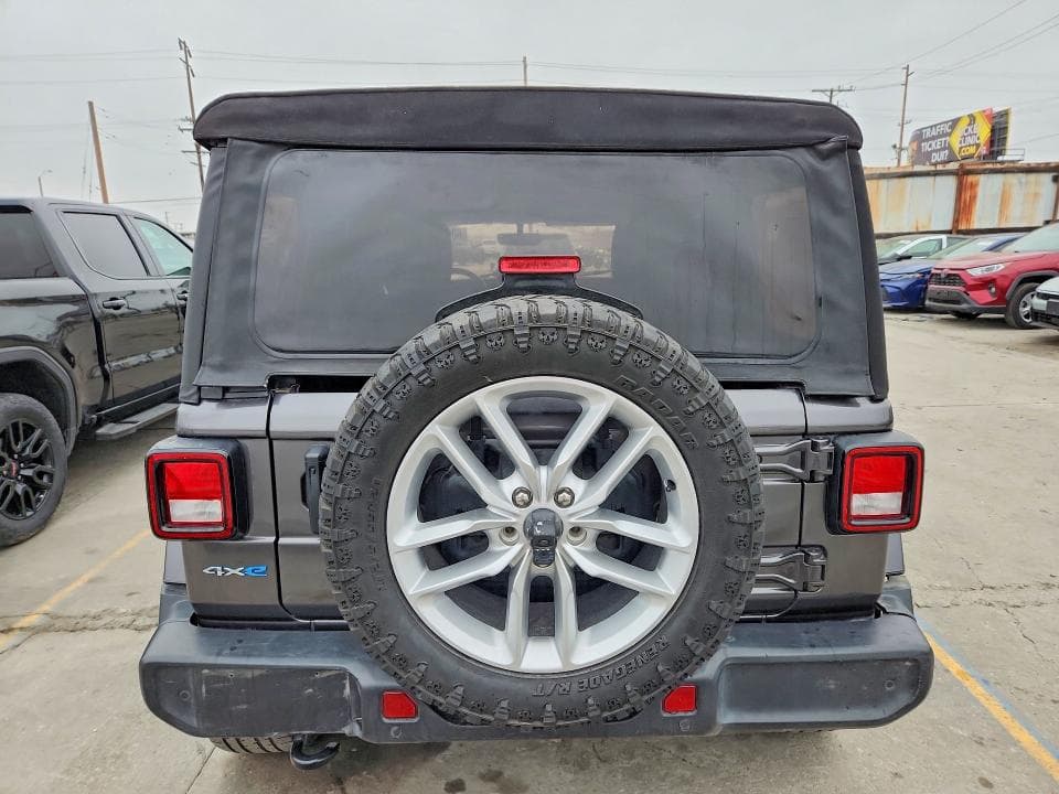 2021 JEEP WRANGLER UNLIMITED SAHARA 4XE SAHARA 4XE 6