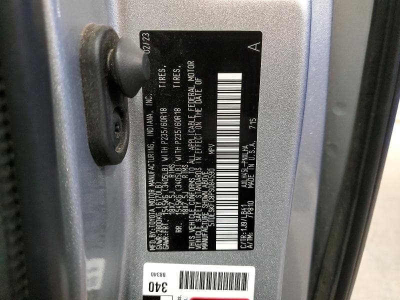 2023 TOYOTA SIENNA PLATINUM 7-PASSENGER 14