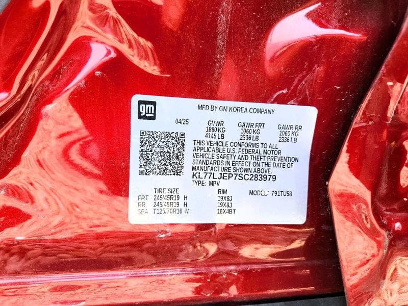 2025 CHEVROLET TRAX 2RS 13