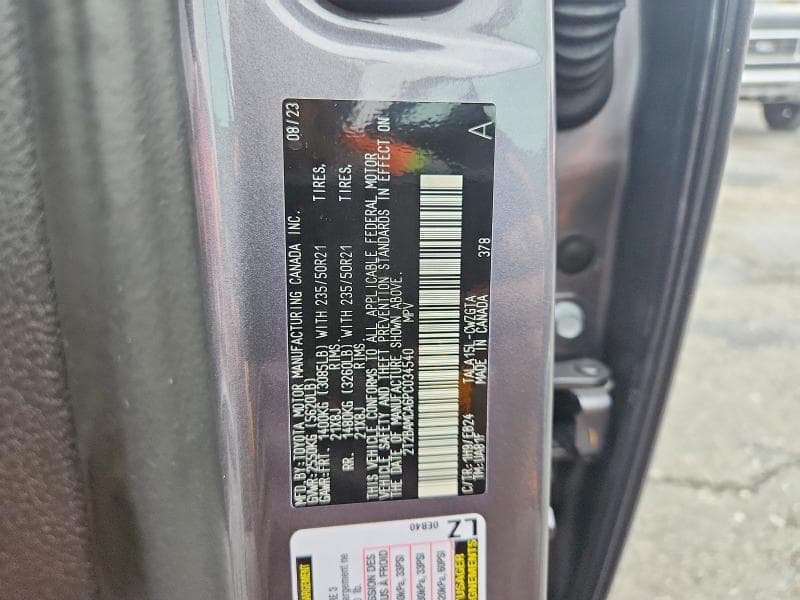 2023 LEXUS RX 350 13